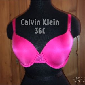 36C Calvin Klein Pink Bra